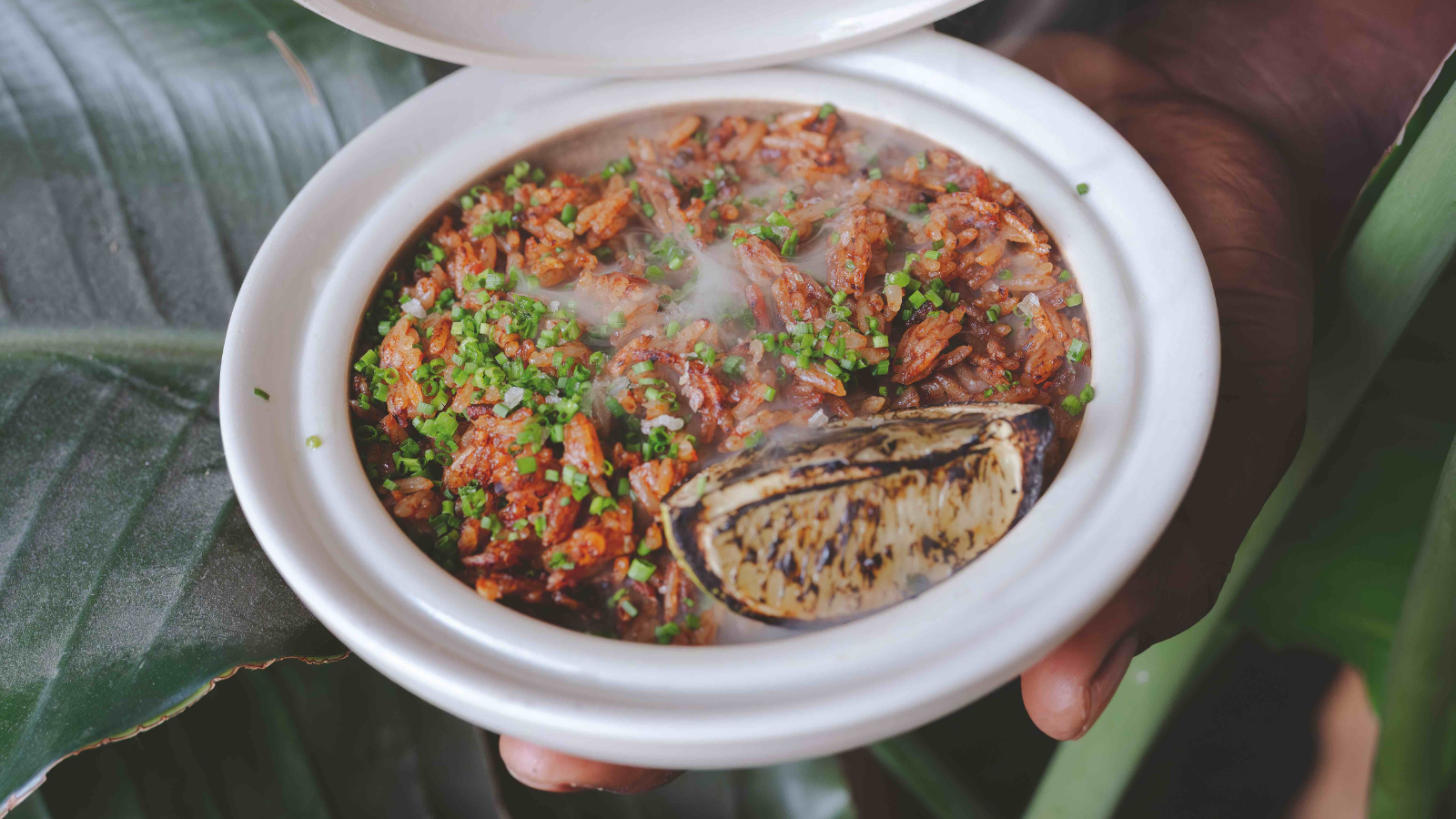 Het West-Afrikaanse gerecht jollof